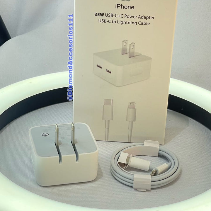 Cargador iPhone 25W Con Cable